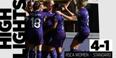 Embedded thumbnail for Highlights : RSCA Women 4-1 Standard de Liège