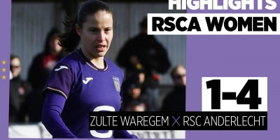 Embedded thumbnail for Highlights: Zulte Waregem - RSCA Women
