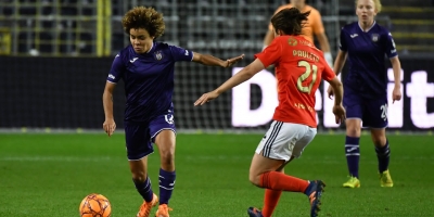 Embedded thumbnail for UWCL: RSCA Women 1-2 SL Benfica