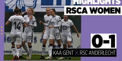 Embedded thumbnail for Highlights: KAA Gent - RSCA Women