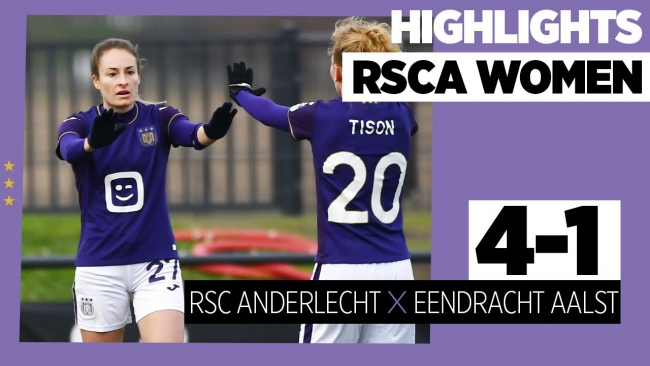 Embedded thumbnail for Highlights: RSCA Women - Eendracht Aalst