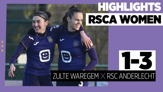 Embedded thumbnail for Highlights Cup: Zulte Waregem - RSCA Women