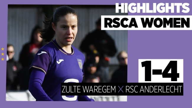 Embedded thumbnail for Highlights: Zulte Waregem - RSCA Women