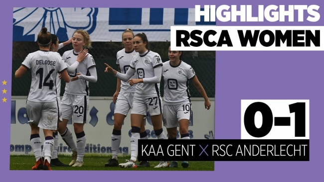 Embedded thumbnail for KAA Gent Ladies 0-1 RSCA Women