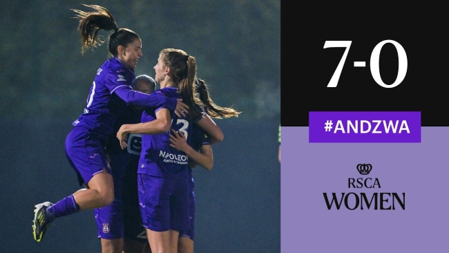 Embedded thumbnail for HIGHLIGHTS: RSCA Women - Zulte Waregem