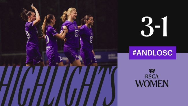 Embedded thumbnail for HIGHLIGHTS: RSCA Women - LOSC Féminines