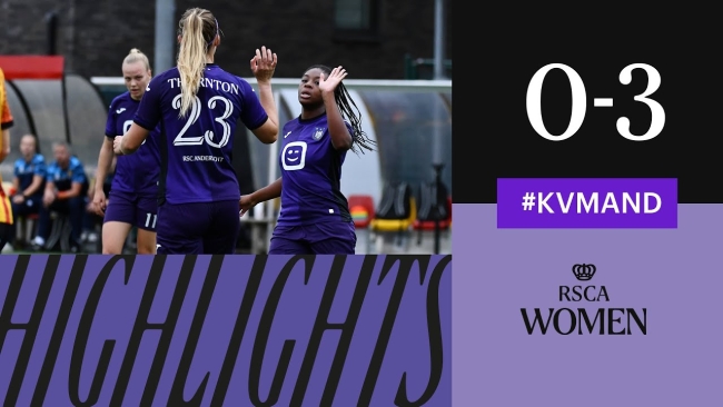 Embedded thumbnail for HIGHLIGHTS: KV Mechelen  - RSCA Women